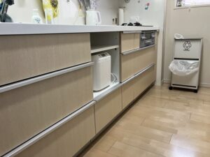 ハーマンの食洗機　新しく入れ替えるか撤去して収納にするか　FB4511P　工事後